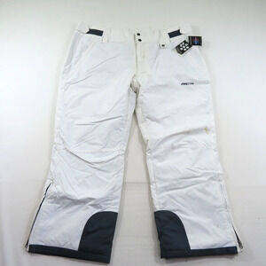 ARCTIX A6 Snow Ski Pants White Mens sz 2X 20W-22W Adjustable Waist